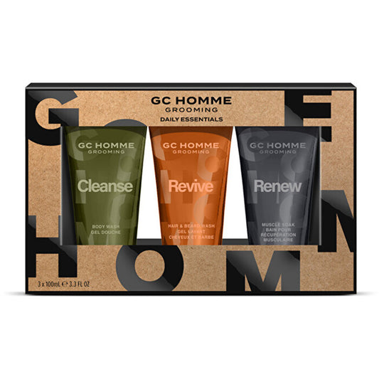  Grace Cole Homme Grooming Daily Essentials (Tangerine, Bergamot & Rosemary) 