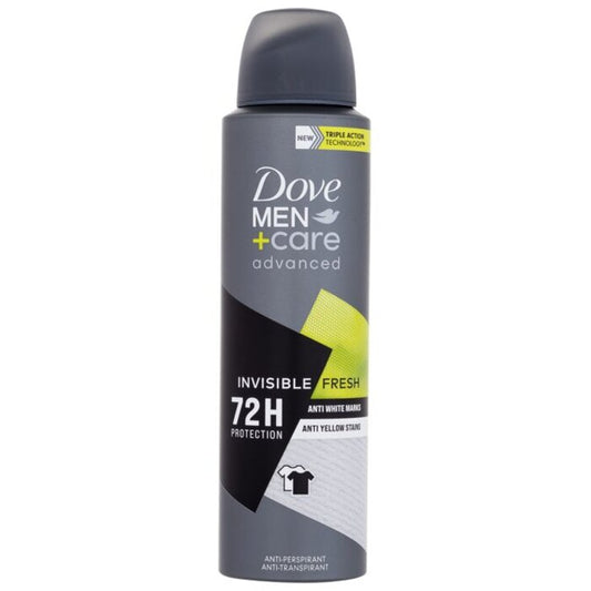 Dove Men + Care Advanced Invisible Fresh 72H Antiperspirant 150ml