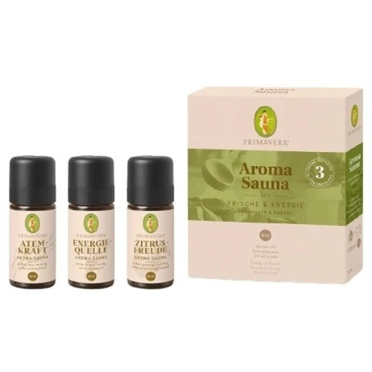 Primavera Freshness & Energy Aroma Sauna Set