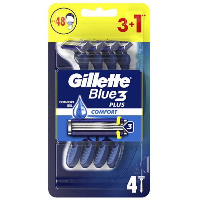 Gillette Blue3 Plus Comfort 3+1 pc