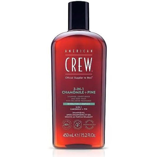 American Crew Chamolie + Pine 3-in-1 Shampoo 450ml