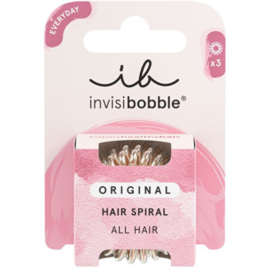 Invisibobble Original Bronze Me Pretty - Hair Scrunchie (3 pcs)