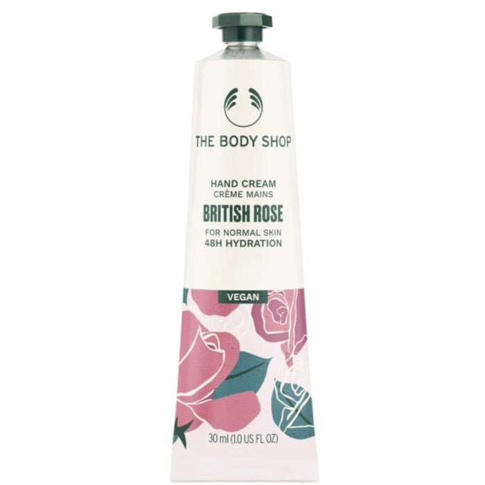The Body Shop British Rose Hand Cream - Moisturizing hand cream 30ml