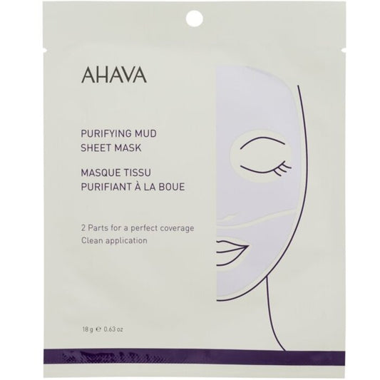 Ahava Purifying Mud Sheet Mask - Purifying face mask 18.0g