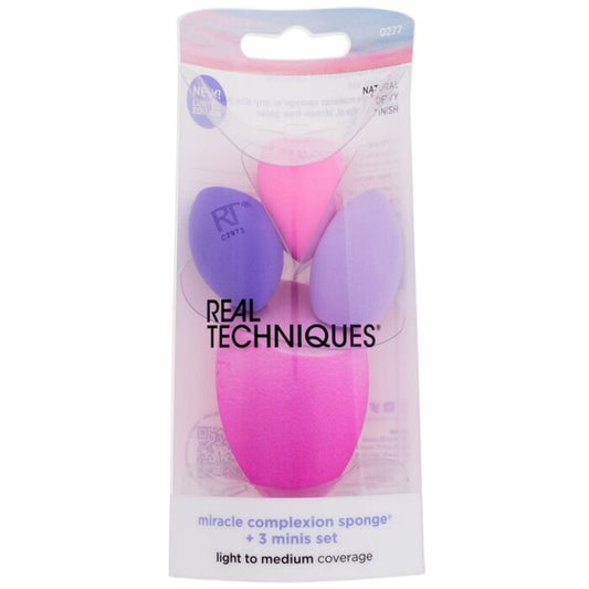 Real Techniques Miracle Complexion Sponge + 3 Minis Set 1.0pcs