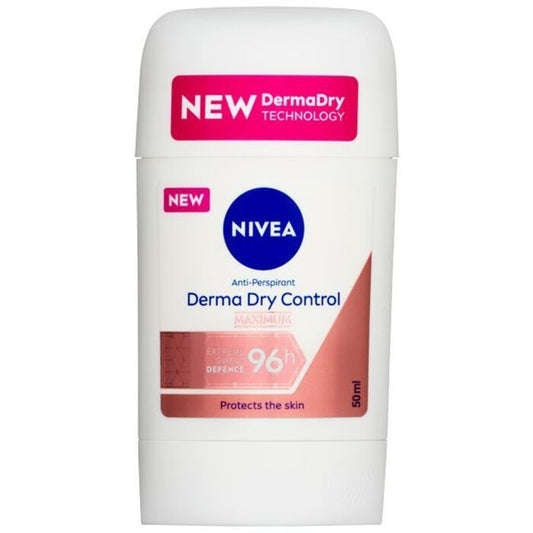 Nivea Derma Dry Control - Solid antiperspirant 50ml
