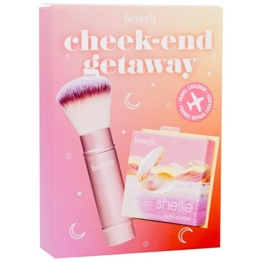 Benefit Shellie Blush Cheek-End Getaway Set - Gift Set Warm Seashell-Pink