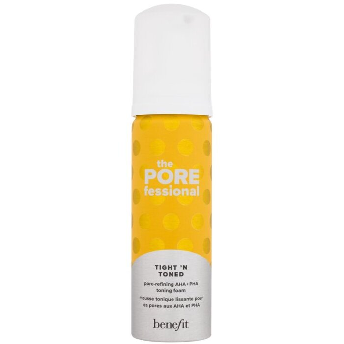 Benefit The POREfessional Tight 'N Toned Pore-Refining AHA + PHA Toning Foam 133ml