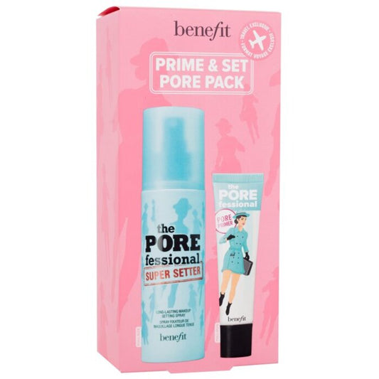 Benefit Prime & Set Pore Pack Set 120ml