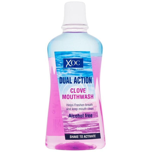 XPel Dual Action Clove Mouthwash 500ml