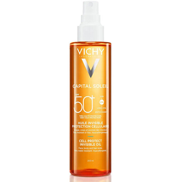 Vichy Capital Soleil Cell Protect Invisible Oil SPF50+ 200ml