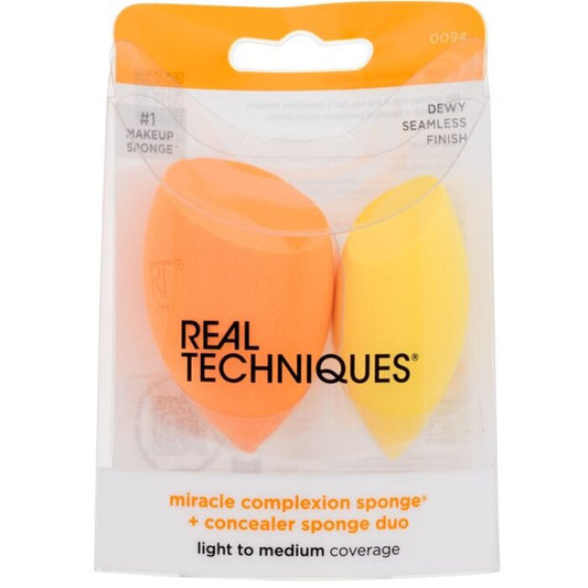 Real Techniques Miracle Complexion Sponge + Concealer Sponge Duo 1.0pcs