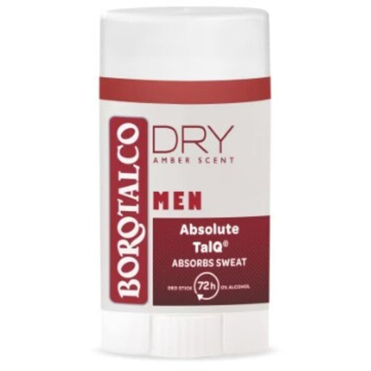 Borotalco Men Dry Amber Scent Deo Stick 40ml