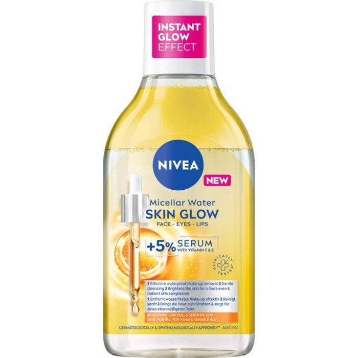 Nivea Micellar Water Skin Glow - Brightening micellar water with serum 400ml