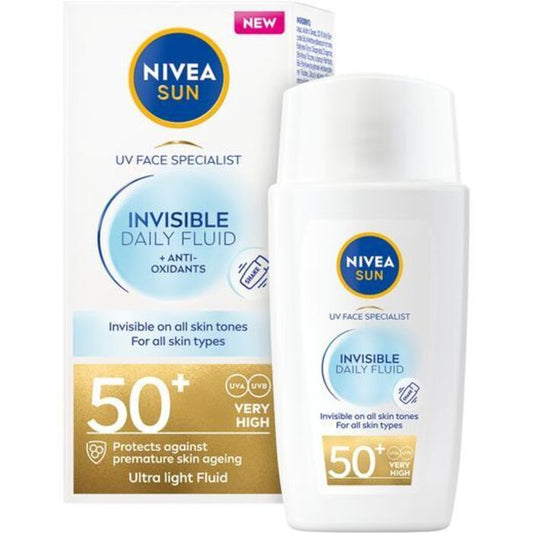 Nivea Specialist Invisible Daily Fluid SPF 50+ - Skin cream 40ml