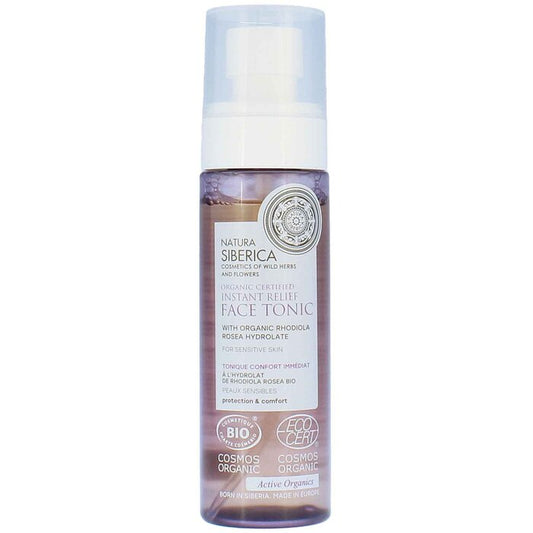 Natura Siberica Organic Certified Instant Relief - Natural Tonic for Sensitive Skin 100ml