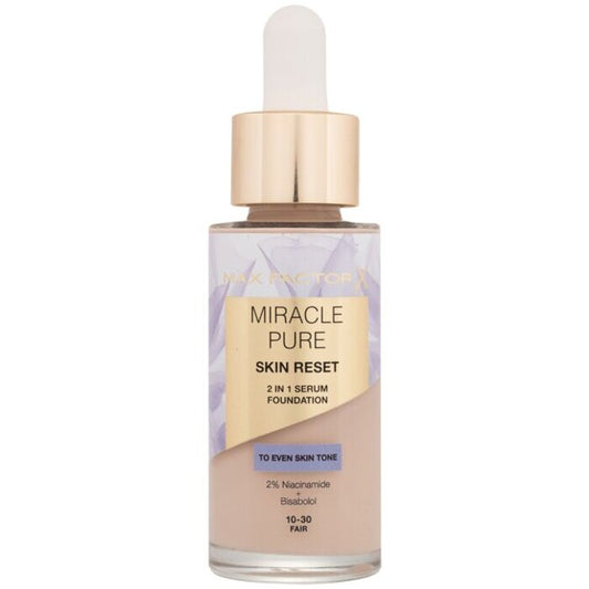 Max Factor Miracle Pure Skin Reset 2in1 Serum Foundation 30 ml 100-110 Very Deep