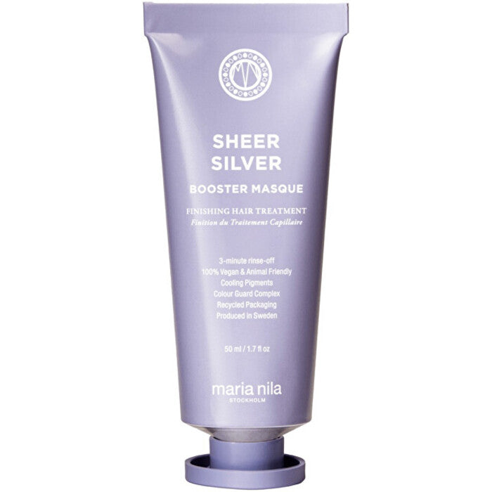 Maria Nila Sheer Silver Masque - Nourishing mask for blonde hair 50ml