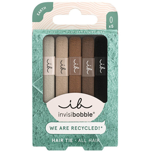 Invisibobble Hair Tie Mocha - Hair tie 5 pcs