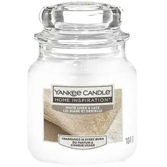 Yankee Candle Home Inspiration White Linen & Lace 538.0g