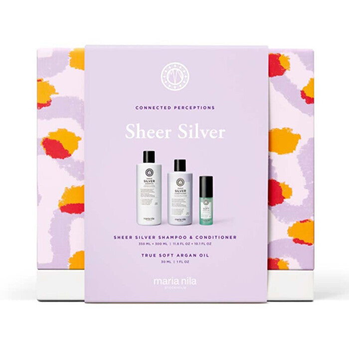 Maria Nila Sheer Silver Set - Hair Care Gift Set