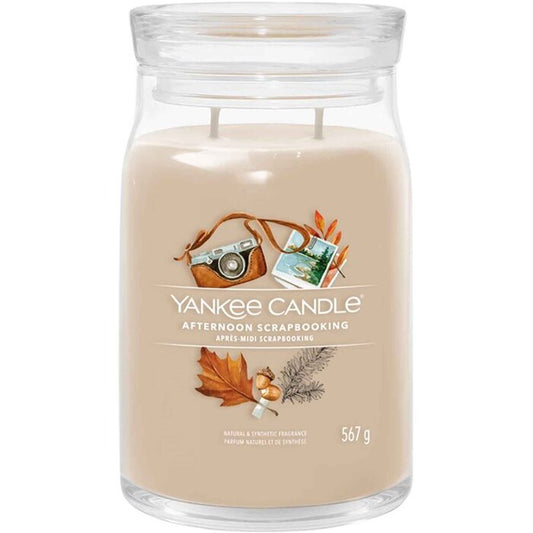Yankee Candle Afternoon Scrapbooking Signature Candle 567.0g