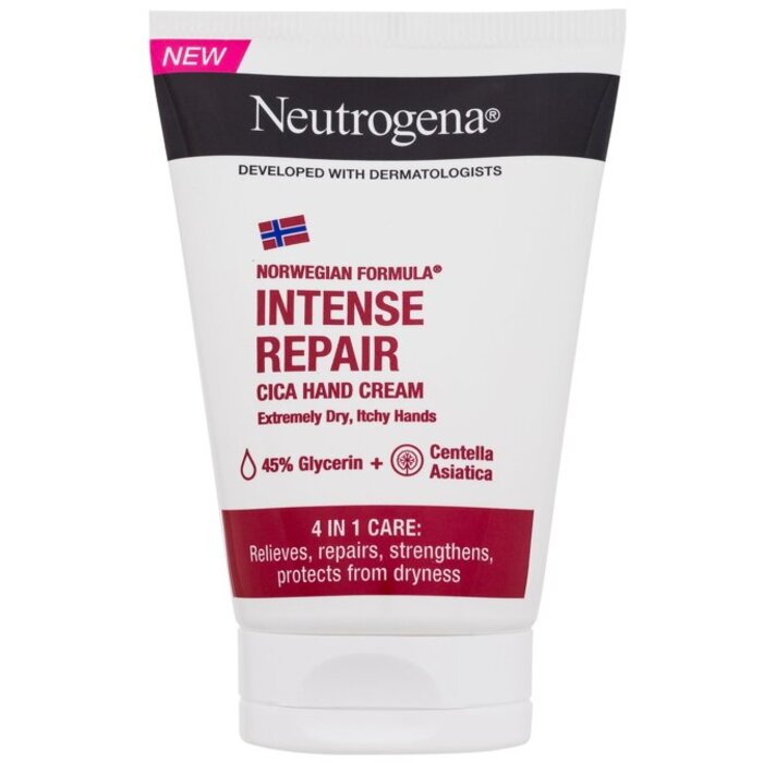 Neutrogena Norwegian Formula Intense Repair Cica Hand Cream - Hand cream for soothing very dry and itchy skin 50ml