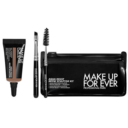 Make Up For Ever Aqua Resist Brow Sculptor Kit - Eyebrow shaping kit 15 Neutral Blonde