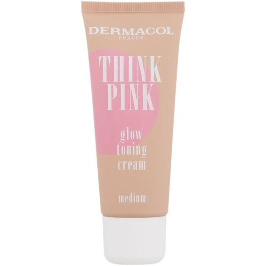 Dermacol Think Pink Glow Toning Cream - Brightening Toning Cream 30 ml 2 Medium