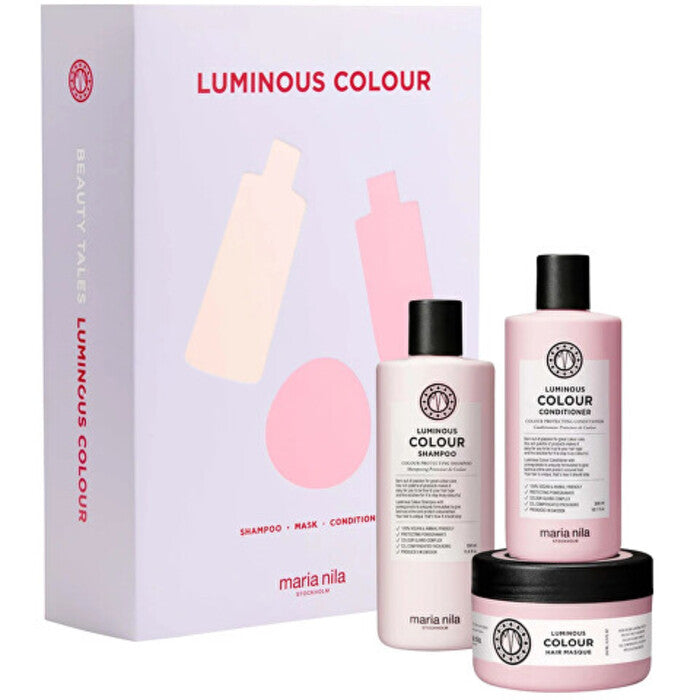 Maria Nila Luminous Colour Set - Brightening care gift set for colored hair