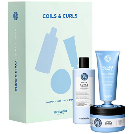 Maria Nila Coils & Curls Set - Gift set for curly and wavy hair