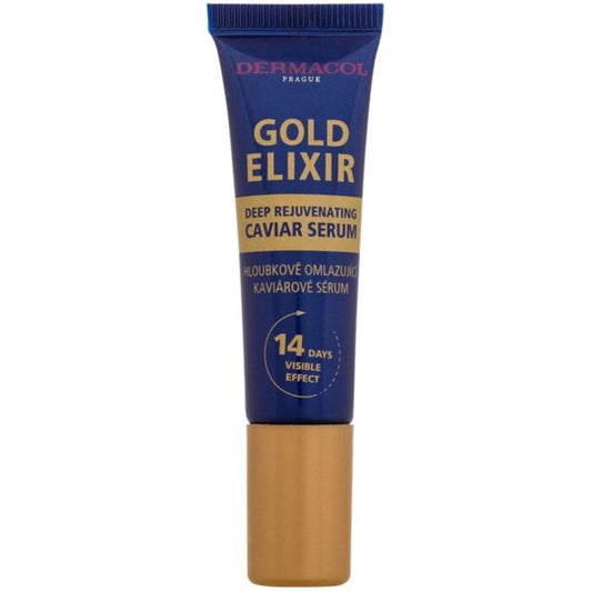 Dermacol Gold Elixir Deep Rejuvenating Caviar Serum - Deep Rejuvenating Caviar Serum 12ml