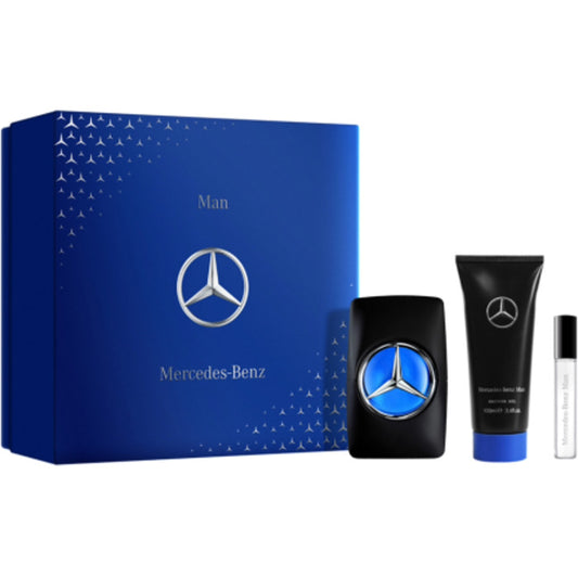  Mercedes Benz Mercedes-Benz MAN Gift Set EDT 100 ml, miniature EDT 10 ml and shower gel 100 ml 