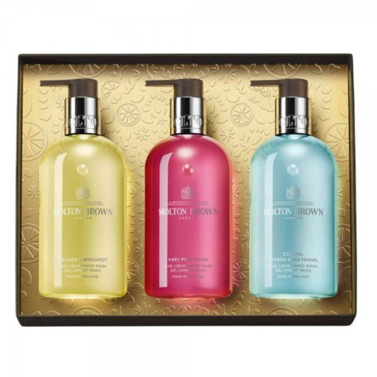 Molton Brown Floral and Aromatic Hand Care Collection Gift Set - Liquid Soap Gift Set