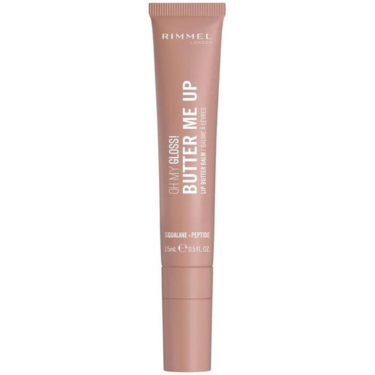Rimmel Oh My Gloss! Butter Me Up Lip Gloss - Ultra hydrating butter lip balm 15 ml 005 Coral Breeze
