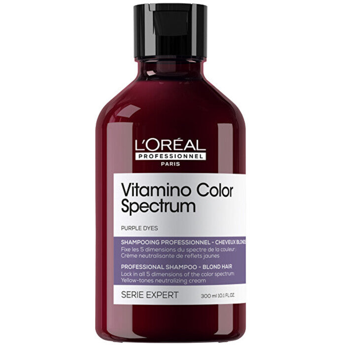 L´Oréal Professionnel Vitamino Color Spectrum Purple Dyes Professional Shampoo - Neutralizing shampoo for blonde hair 300ml