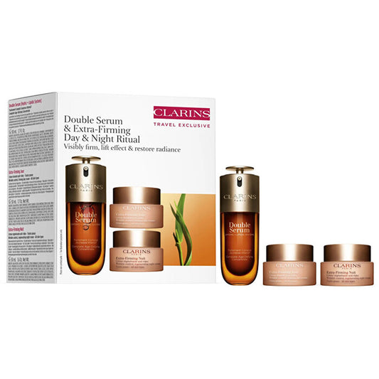 Clarins Double Serum & Extra-Firming Day & Night Ritual Set - Gift Set