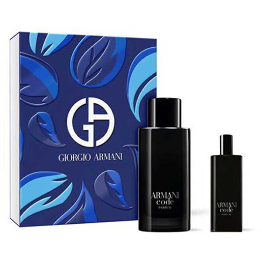 Armani Code for Men Parfum Gift Set Parfum 125 ml and miniature perfume 15 ml