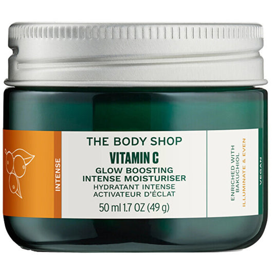The Body Shop Vitamin C Glow Boosting Intense Moisturiser - Intense brightening skin cream 50ml