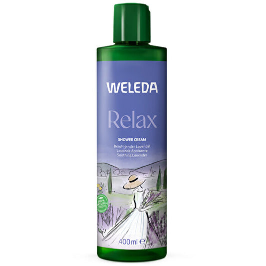 Weleda Relax Shower Cream - Lavender Shower Cream 400ml