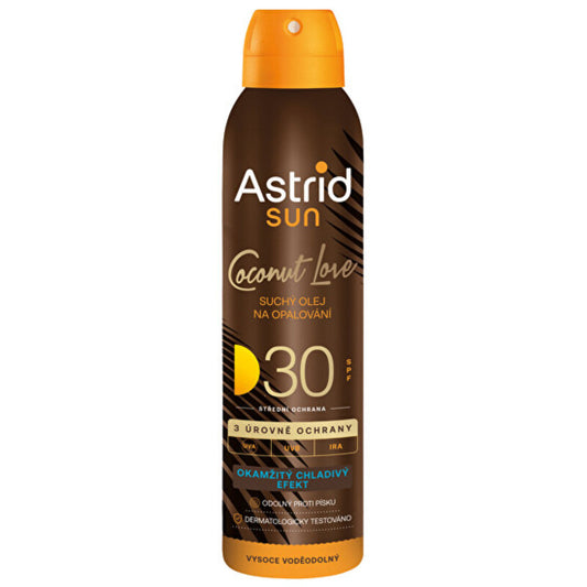 Astrid Sun Dry Oil Coconut Love SPF 30 - Dry suntan oil 150ml