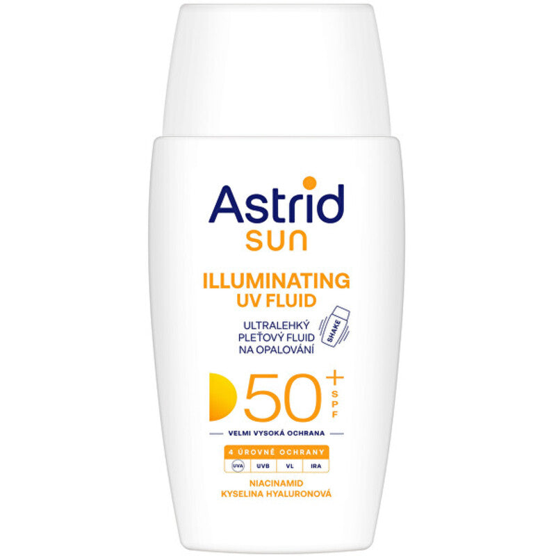Astrid Illuminating UV Fluid SPF 50+ - Sunscreen fluid 50ml