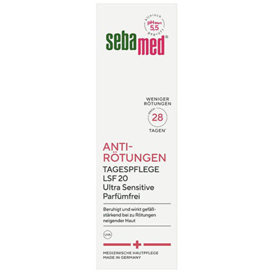 Sebamed Anti-Redness Day Cream SPF 20 - Light day cream 50ml