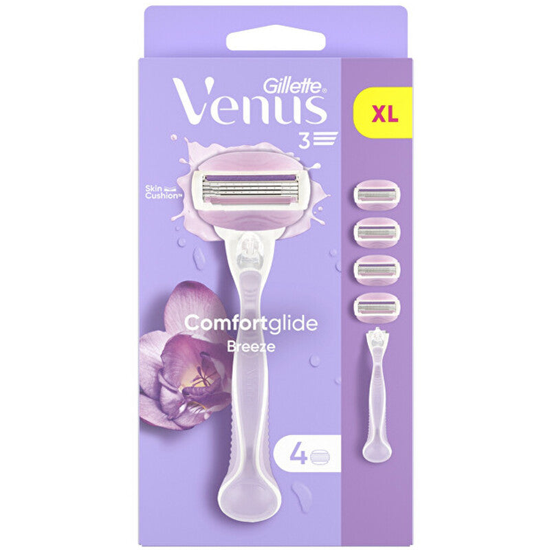 Gillette Venus Comfortglide Breeze - Razor + 4 heads