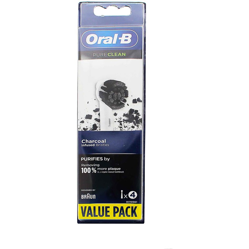 Oral B PureClean Charcoal - Replacement toothbrush head