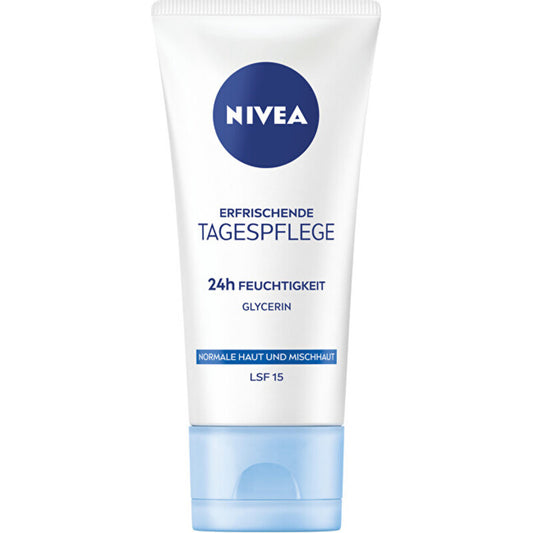 Nivea Essential Day Cream SPF 15 - Moisturizing day cream for normal and combination skin 50ml