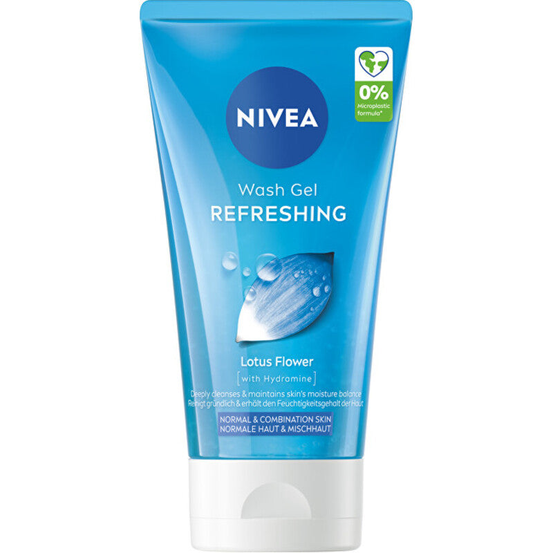 Nivea Refreshing Wash Gel - Cleansing face gel for normal and combination skin 150ml