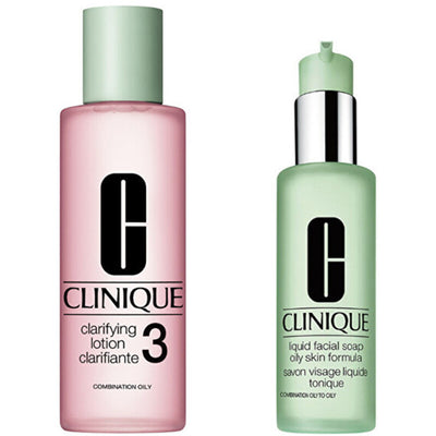 Clinique Cleansing + Exfoliation Kit - Gift Set