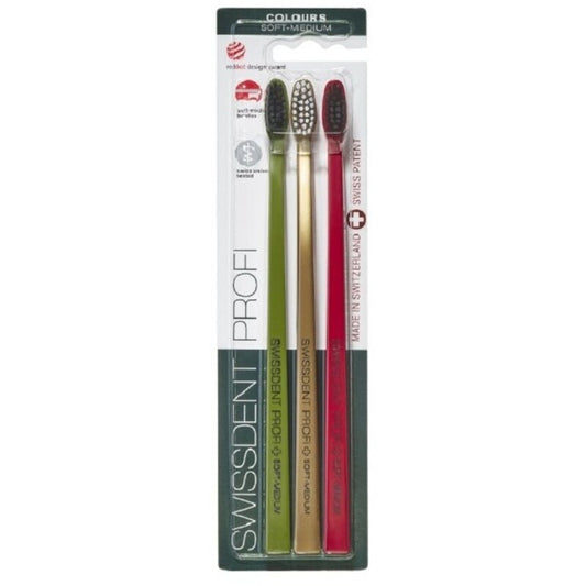 Swissdent Soft-Medium Festive Toothbrush Set - Toothbrush
