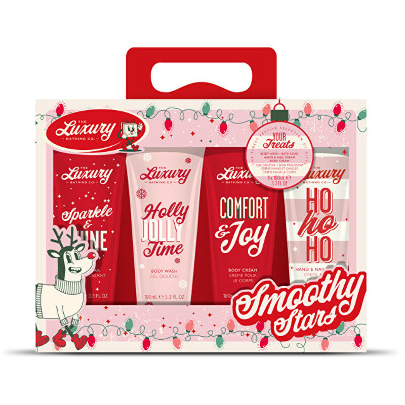  Grace Cole Christmas Body Care Set (Christmas Candy, Cocoa & Vanilla) - Body Care Gift Set 